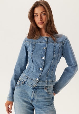 ONLY Onlgina Tailored Jacket Dnm Light Blue Denim XL