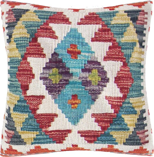 Kelimputer putetrekk 45 x 45 cm Størrelse: 45 x 45 cm Kelimputer putetrekk 45 x 45 cm Størrelse: 45 x 45 cm