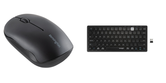 Kensington Dual Trådløst Kompakt Tastatur Pan Nordisk - Svart
