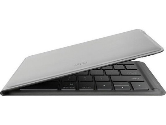 Uniq Forio Sammenleggbart Bluetooth-Tastatur Grått/Krittgrå Uniq Forio Sammenleggbart Bluetooth-Tastatur Grått/Krittgrå