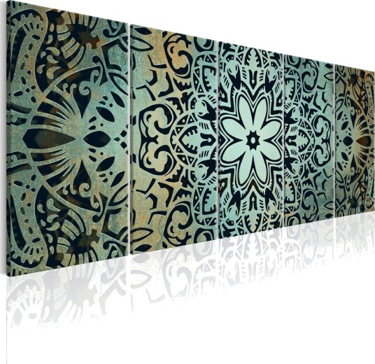 Bilde Green Mandala 225x90 Artgeist sp. z o. o.