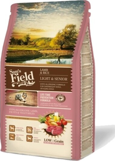 Sam's Field Senior Light Lam Tørrfôr 2.5 Kg
