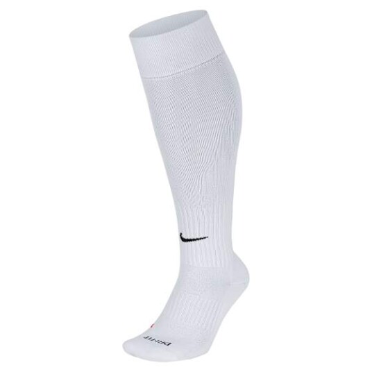 Nike Academy Over-the-Calf Sock fotballstrømpe unisex 38-42 WHITE/(BLACK)