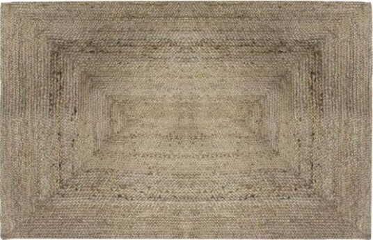 Dekorativ Jute Kelim/Teppe Rektangulær 120 X 170 Cm Mønstret Natur Dekorativ Jute Kelim/Teppe Rektangulær 120 X 170 Cm Mønstret Natur