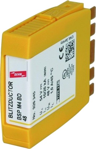 Desitek Transientbeskyttelse Lavstrømsblitsleder SP M4 BD 48