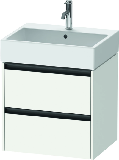 Duravit Ketho.2 Servantskap 2 Skuffer 584x460 mm Hvit Matt