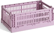 HAY Colour Crate S 17 x 26,5 cm Dusty rose HAY Colour Crate S 17 x 26,5 cm Dusty rose