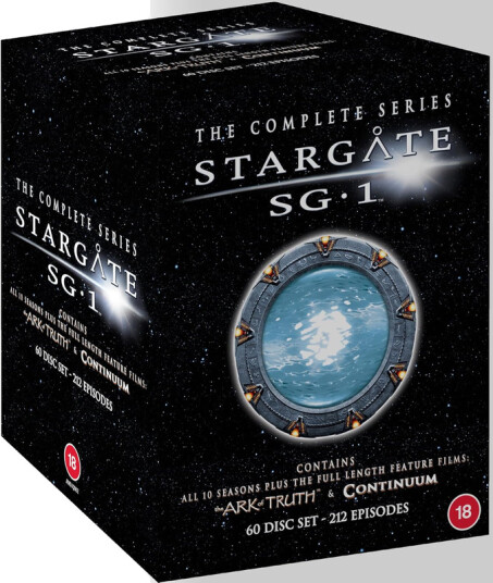 Stargate SG1 The Complete Series + The Ark Of Truth / Continuum DVD
