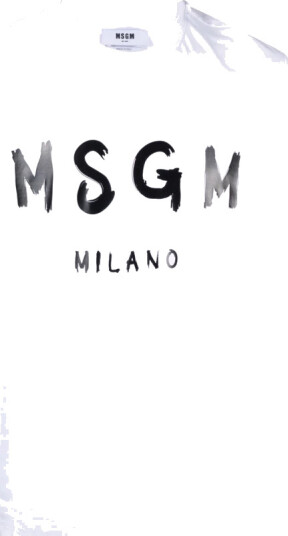 Msgm Herre Topper Hvit S,