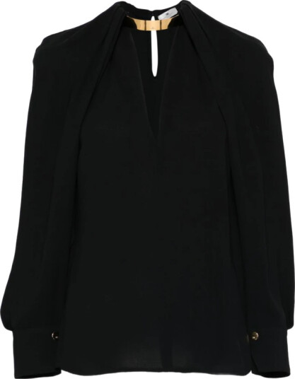 Elisabetta Franchi Dame Bluser & Skjorter Svart L,