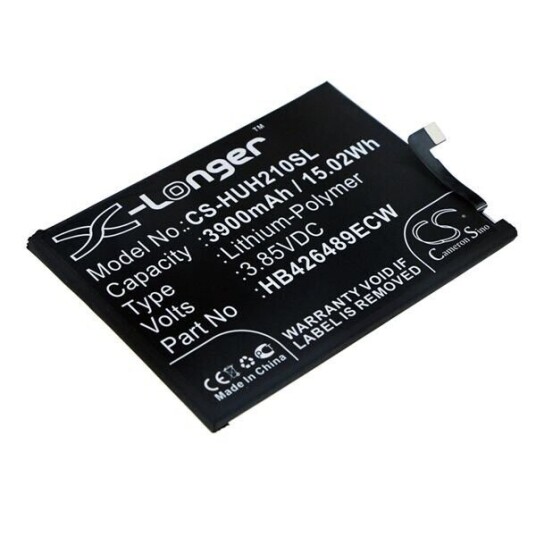 Huawei View 20 batteri (3900 mAh 3.85 V, Sort)