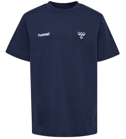 Hummel Hmljr Graphic T Shirt S/S Navy 134/140 Hummel Hmljr Graphic T Shirt S/S Navy 134/140