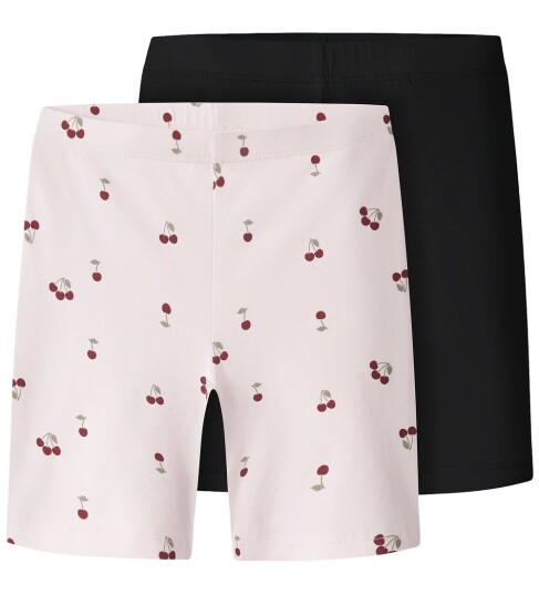 Name It Nkfvivian 2P Aop Short Legging Noos Black 134 140 Name It Nkfvivian 2P Aop Short Legging Noos Black 134 140
