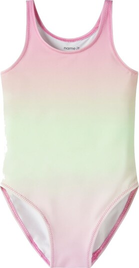 Name It Badedrakt NmfZie Lime Cream Name It 5 6 år 110 116 Badetøy Gul Rosa