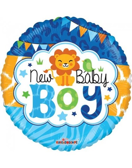 New Baby Boy Folieballong 46 cm