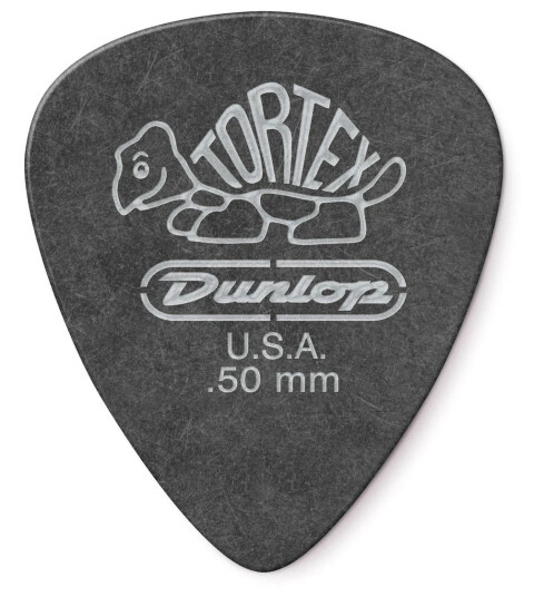 Dunlop Tortex Pitch Svart Standard 0.50mm 12 Pick Pack