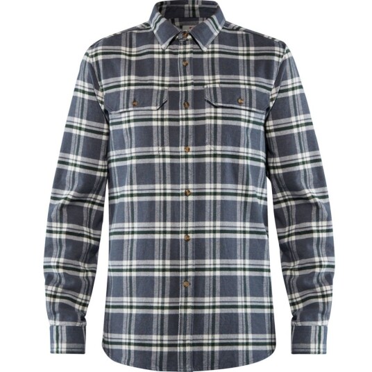 Fjellreven Övik Heavy Flannel Shirt W Dame, 042 Dusk, M