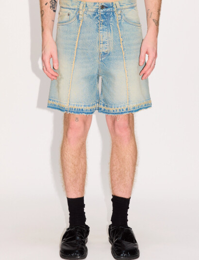 Hope Skid Shorts Light Blue Sandy Mix - Blue - 28