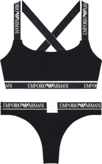Emporio Armani Dame Undertøy Svart S Emporio Armani Dame Undertøy Svart S
