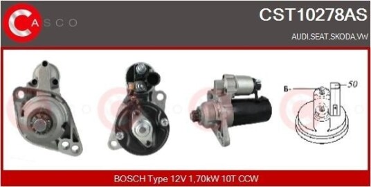 CASCO CST10278AS Starter