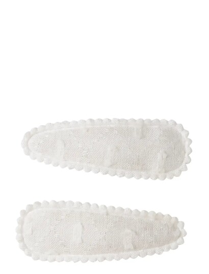 Lil"Atelier Nmfacc Hace 2P Hair Clip Lil White ONE SIZE Lil"Atelier Nmfacc Hace 2P Hair Clip Lil White ONE SIZE
