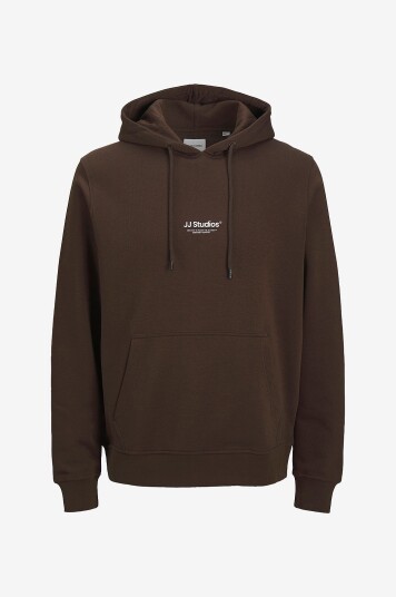 Jack & Jones Hettegenser jjeSoho Sweat Hood Brun