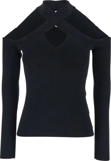 Federica Tosi Dame Topper Svart S,