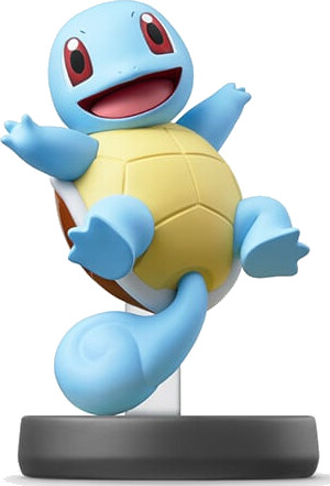 Nintendo Amiibo No. 77 Squirtle Figur fra Super Smash Bros. Collection