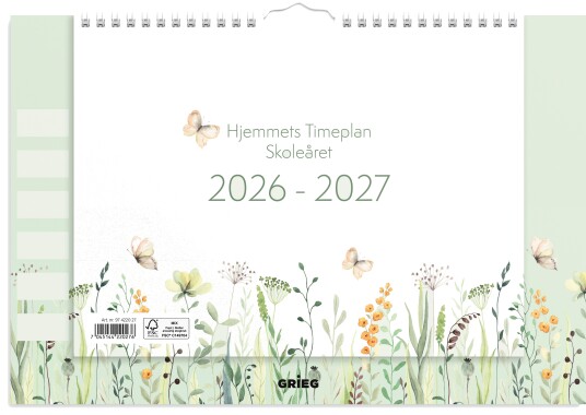 Grieg Hjemmets timeplan Grieg 26/27
