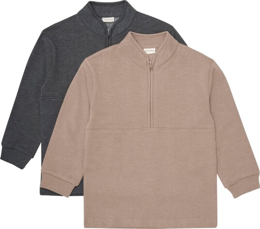 Minymo Sweatshirt W.zip 2 Pack Green 110