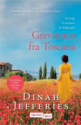 Grevinnen fra Toscana Roman av Dinah Jefferies - Pocketbok fra Vigmostad Bjørke