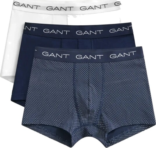 Gant Dot Print Trunk 3 Pack Navy XL