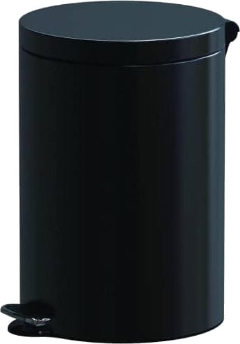 Søppelbøtte Alda Med Pedal Svart Asoft613a 05