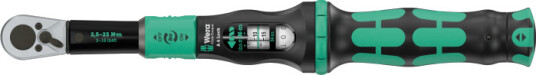 Wera Click-Torque Lock A 6 Momentnøkkel 1 4 Tommer Bitsfeste 2,5-25Nm