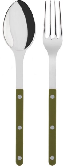 Sabre Paris Bistrot Serving Set Solid Green Fern Serveringsbestikk
