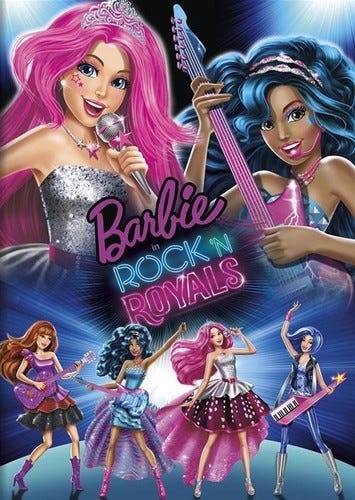 Barbie: In Rock N Royals DVD Barbie: In Rock N Royals DVD