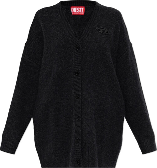 Diesel Dame Strikkevarer Svart S,