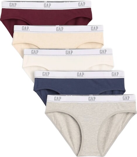 GAP Logo Underwear (5 Pack) From The Gap Collection MULTI LOGO 128/134