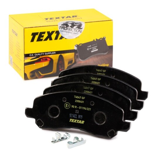 Bremseklosser TEXTAR 2358401 Bremseklosser TEXTAR 2358401