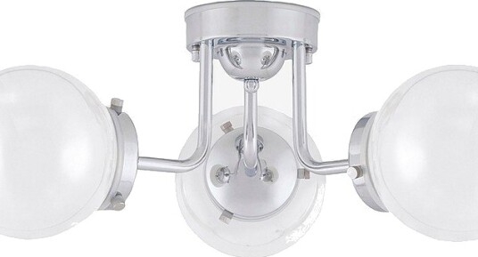 Globen Lighting Taklampe Alley 3 IP44 Sølv Globen Lighting Taklampe Alley 3 IP44 Sølv