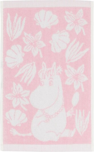 Arabia Mummi håndkle 30 x 50 cm Skjell rosa