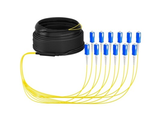 Efb Elektronik Stammekabel U-Dq Zn Bh Os2 12E 1X12 Sc-Sc 10M Dca Lszh - Kabel - 10 M (O8341s10os2)