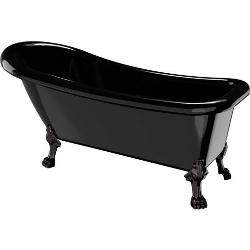 Bathlife Ideal Sort med Føtter 401409855