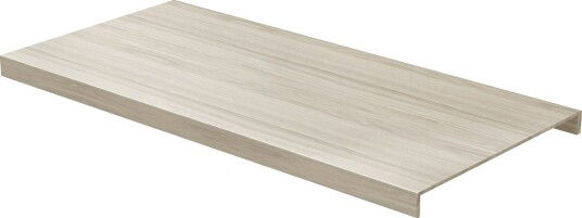 Trappefornyer Lundbergs Premium Nordic White Eik Dobbeltrinn Lengde: 1200 mm