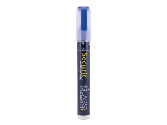 Securit® Vandfast Kridtmarker Skrå Spids I Blå   12 Stk.