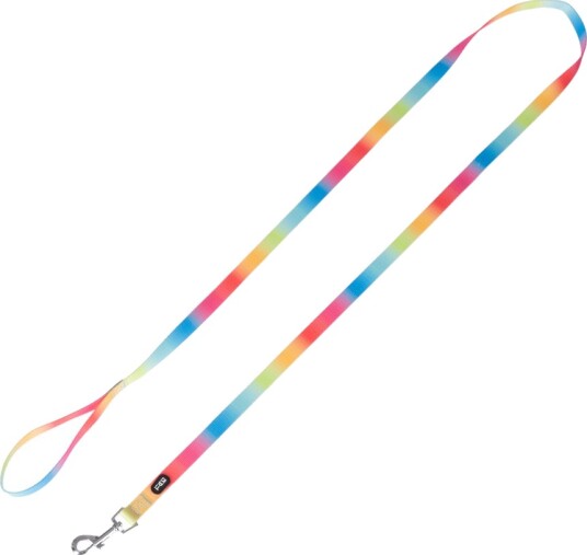 Tiaki Hundebånd Rainbow Størrelse L 200 cm Lang 25 Mm Bred