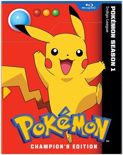 Pokemon: Indigo League Sesong 1 Bluray Pokemon: Indigo League Sesong 1 Bluray