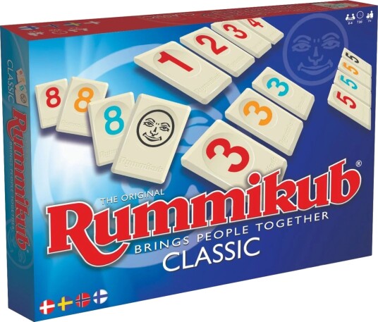 Rummikub Classic Norsk Brettspill for 2-4 Spillere