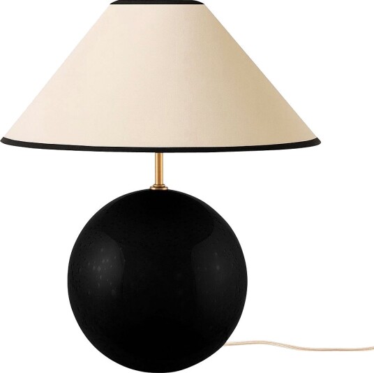 Globen Lighting Bordlampe Iris 35 Svart Bordlamper