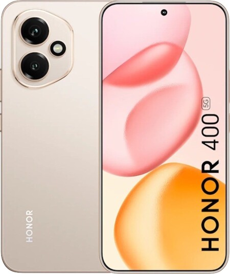 Honor 400 5G Smarttelefon 8GB/256GB OLED 6.55" Ørkengull